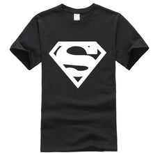 Load image into Gallery viewer, Black Superman T-Shirt