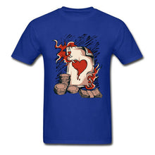 Load image into Gallery viewer, Flaming Poker Card T-Shirt
