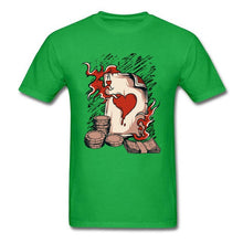 Load image into Gallery viewer, Flaming Poker Card T-Shirt