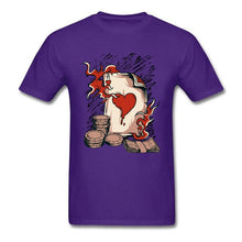 Load image into Gallery viewer, Flaming Poker Card T-Shirt