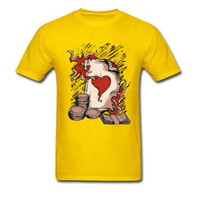Load image into Gallery viewer, Flaming Poker Card T-Shirt