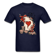 Load image into Gallery viewer, Flaming Poker Card T-Shirt
