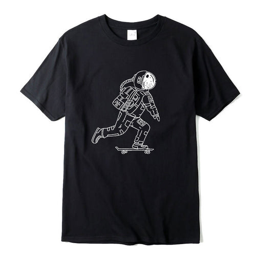 Astronaut Skateboard T-Shirt
