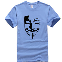 Load image into Gallery viewer, V For Vendetta Grey T-Shirt