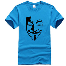 Load image into Gallery viewer, V For Vendetta Grey T-Shirt