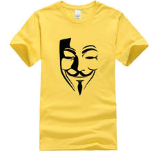Load image into Gallery viewer, V For Vendetta Grey T-Shirt