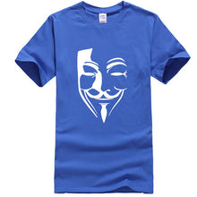 Load image into Gallery viewer, V For Vendetta Grey T-Shirt