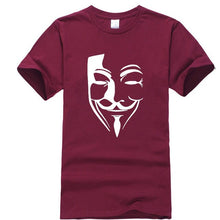 Load image into Gallery viewer, V For Vendetta Grey T-Shirt